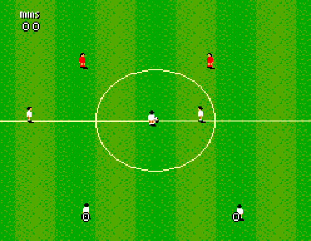 Sensible Soccer - European Champions - Master System game screenshot (1993) by Sony Imagesoft